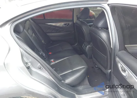 2017 Infiniti Q50 3.0T Red Sport 400 из США, поврежденный, VIN JN1FV7AP7HM850618